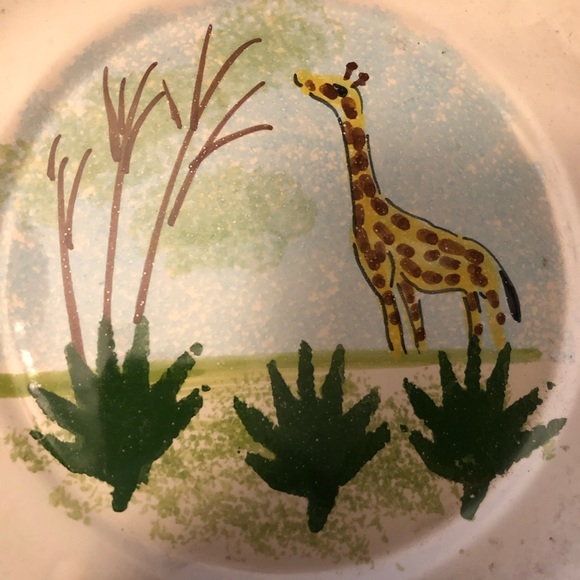 Vintage Lamas Frank McIntosh signed Plate, Italy - Picture 5 of 6